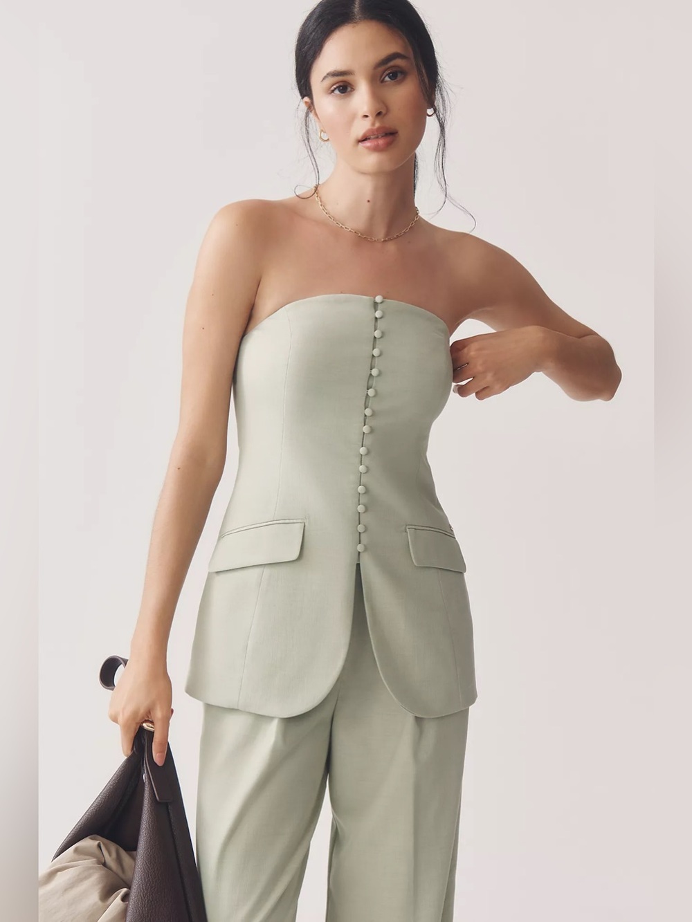 SCOTCH & SODA
STRAPLESS TAILORED
TOP size 10 EU 40 Like New
